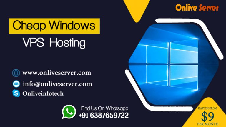 Build Your Online Business With Cheap Windows VPS Hosting – Onlive Server
